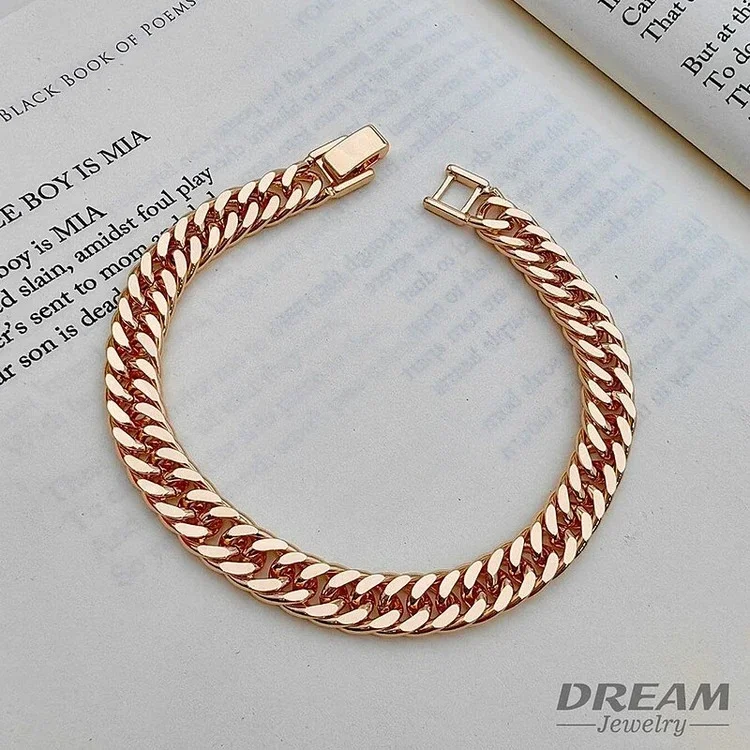 دستبند زنانه کارتیر طرح بافت دوبل برند DREAM